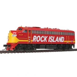 Trains | Walthers 920-40696 HO Rock Island EMD F7A Diesel Locomotive #677 w/ DCC & Sound - Your Source for Gaming Essentials