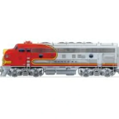 Trains | Walthers 920-40699 HO Santa Fe EMD F7A 48" Dynamic Fan Sound & DCC #42L - Your Source for Gaming Essentials