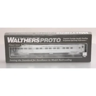 Trains | Walthers 920-9017 HO Santa Fe Lighted 85' PS Observation Lounge Passenger Car - Your Source for Gaming Essentials