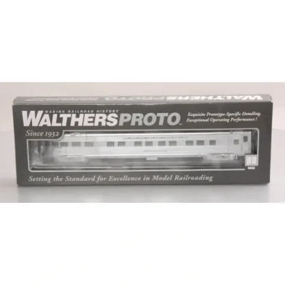 Trains | Walthers 920-9017 HO Santa Fe Lighted 85' PS Observation Lounge Passenger Car - Your Source for Gaming Essentials