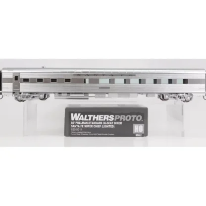 Trains | Walthers 920-9014 HO Santa Fe Lighted 85' PS 36-Seat Diner Passenger Car - Your Source for Gaming Essentials