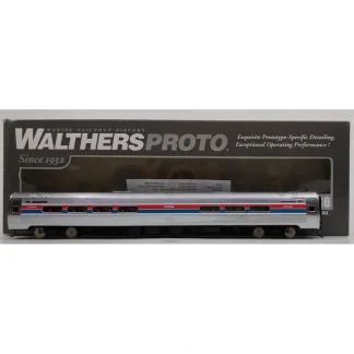 Trains | Walthers 920-11240 HO Scale Amtrak 85' Amfleet I Amcafe (Phase II) Passenger Car - Your Source for Gaming Essentials
