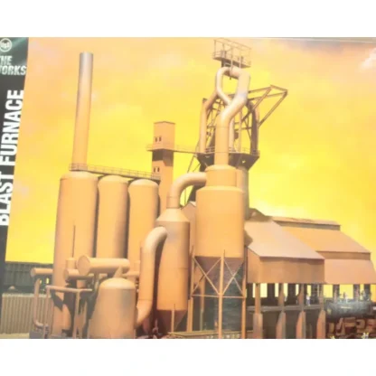 Trains | Walthers 933-3054 HO Scale Blast Furnace Structure Building Kit - Your Source for Gaming Essentials