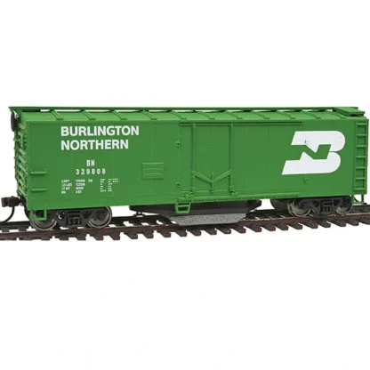 Trains | Walthers 931-1753 HO Scale BN 40' Plug-Door Track Cleaning Boxcar #329808 - Your Source for Gaming Essentials
