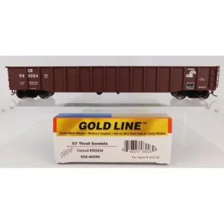Trains | Walthers 932-40256 HO Scale Conrail 53' Thrall Gondola Car #585054 - Your Source for Gaming Essentials