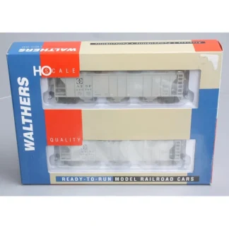 Trains | Walthers 932-261451 HO Scale Santa Fe PS-2 2893 Cu Ft Covered Hopper 2-Pack - Your Source for Gaming Essentials
