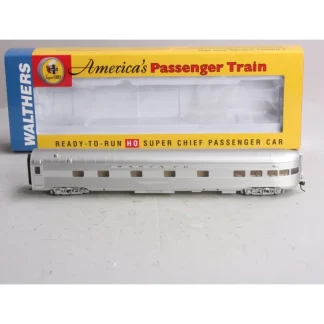 Trains | Walthers 932-9008 HO Scale Santa Fe Super Chief P-S Observation-Lounge LN/Box - Your Source for Gaming Essentials