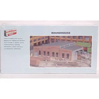 Trains | Walthers 933-3041 HO Scale Three Stall Roundhouse Building Kit - Your Source for Gaming Essentials