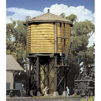 Trains | Walthers 933-2813 HO Scale Yellow Ochre Siding Wood Water Tank Built-Ups - Your Source for Gaming Essentials