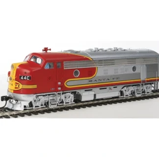 Trains | Walthers 920-47700 HO SF EMD F7A Diesel Loco w/48" Dynamic Fan - Std DC #44C - Your Source for Gaming Essentials