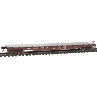 Trains | Walthers 920-104113 HO Soo Line 53' AAR Flatcar - Ready to Run #5205 - Your Source for Gaming Essentials