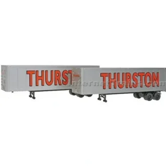 Trains | Walthers 949-2305 HO Thurston 40' Trailer Assembled Large Lettering (Pack of 2) - Your Source for Gaming Essentials