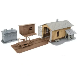 Trains | Walthers 931-909 HO Trackside Tool Buildings Kit - Your Source for Gaming Essentials