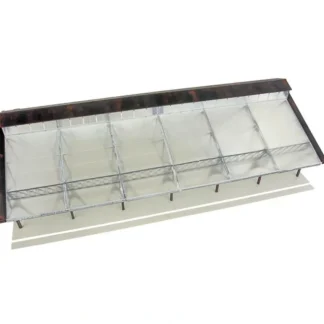 Trains | Walthers 933-2984 HO Train Shed with Clear Roof Building Kit - Your Source for Gaming Essentials