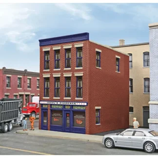 Trains | Walthers 931-813 HO Trainline Assembled Paul's Pizzeria Building - Your Source for Gaming Essentials