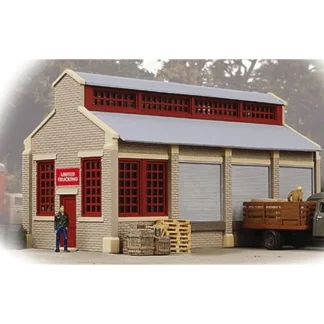Trains | Walthers 931-804 HO Trainline United Trucking Terminal Assembled Buidling - Your Source for Gaming Essentials
