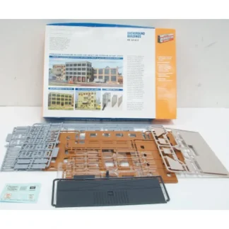 Trains | Walthers 933-3177 HO Tuscan W/Dark GreenParkview Terrace Background Building Kit - Your Source for Gaming Essentials
