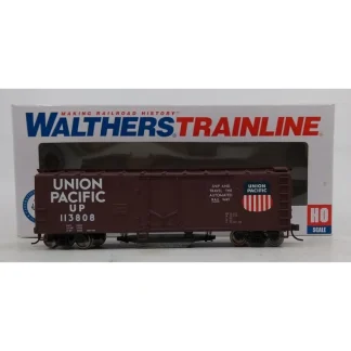 Trains | Walthers 931-1756 HO Union Pacific 40' Plug-Door Track Cleaning Boxcar #113808 - Your Source for Gaming Essentials
