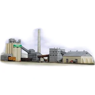 Trains | Walthers 933-3098 HO Valley Cement Plant Structure Kit - Your Source for Gaming Essentials