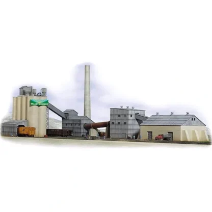 Trains | Walthers 933-3098 HO Valley Cement Plant Structure Kit - Your Source for Gaming Essentials