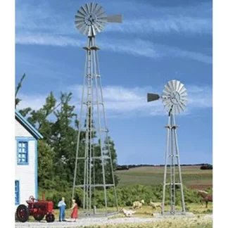 Trains | Walthers 933-3198 HO Van Dyke Farm Windmill Kit (Pack of 2) - Your Source for Gaming Essentials