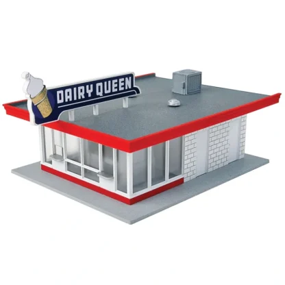 Trains | Walthers 933-3484 HO Vintage Dairy Queen Building Kit - Your Source for Gaming Essentials