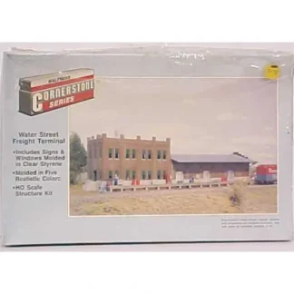 Trains | Walthers 933-3009 HO Water Street Freight Terminal Building Kit - Your Source for Gaming Essentials