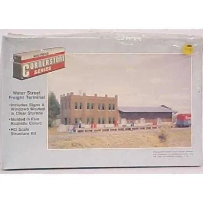 Trains | Walthers 933-3009 HO Water Street Freight Terminal Building Kit - Your Source for Gaming Essentials
