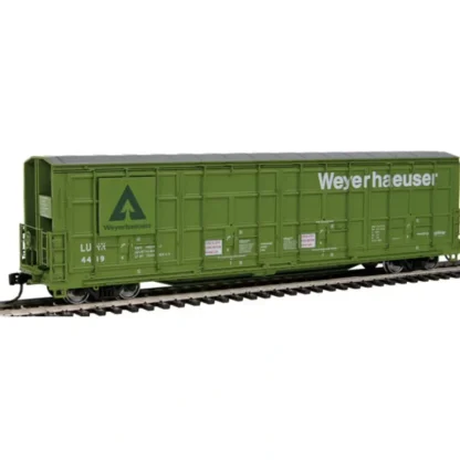 Trains | Walthers 920-101914 HO Weyerhaeuser LUNX 56' Thrall All-Door Boxcar #4419 - Your Source for Gaming Essentials