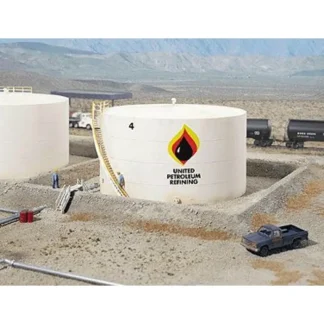 Trains | Walthers 933-3167 HO Wide Oil Storage Tank With Retention Berms Kit - Your Source for Gaming Essentials