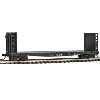 Trains | Walthers 932-8222 N Atlantic Coast Line GSC 54' Bulkhead Flatcar #78478 - Your Source for Gaming Essentials