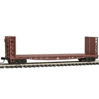 Trains | Walthers 932-8223 N Chicago Burlington & Quincy GSC Commonwealth 54' BH Flatcar - Your Source for Gaming Essentials
