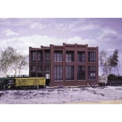 Trains | Walthers 933-3227 N Scale Backshop Industrial Building Kit - Your Source for Gaming Essentials