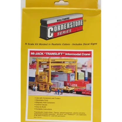 Trains | Walthers 933-3222 N Scale Mi-Jack "Translift" Intermodal Crane Kit - Your Source for Gaming Essentials