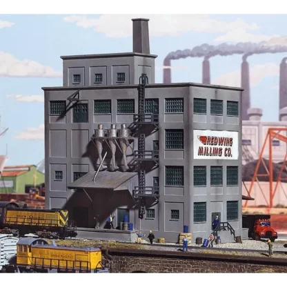 Trains | Walthers 933-3212 N Scale Red Wing Milling Co. Industrial Building Kit - Your Source for Gaming Essentials