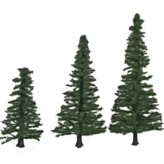 Trains | Walthers 949-1159 Pine Trees with Pin Base 1.56"-3.37" (Pack of 10) - Your Source for Gaming Essentials