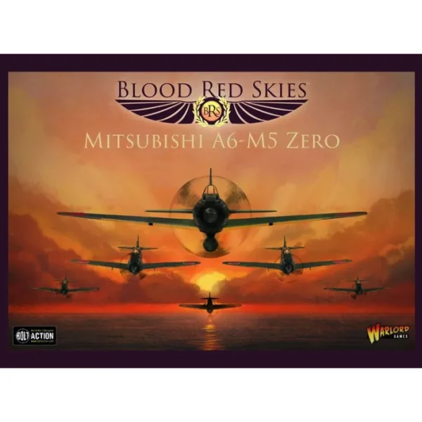 Warlord Games Blood Red Skies - Japanese Mitsubishi A6-M5 Zero (6 Planes) - Your Source for Gaming Essentials Hot