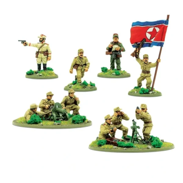 Warlord Games Bolt Action - Korean War North Korean KPA Support Group - Your Source for Gaming Essentials Outlet