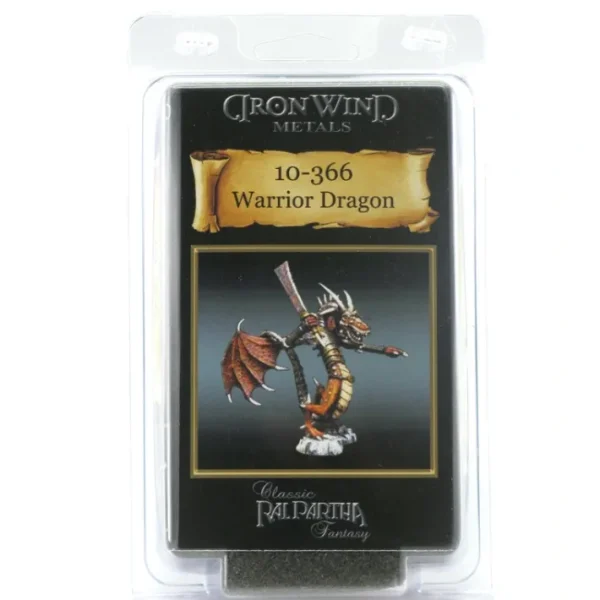 Warrior Dragon #10-366 Classic Ral Partha Fantasy RPG Metal Figure - Your Source for Gaming Essentials Hot