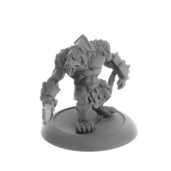 Wererat Boss #04080 Dark Heaven Legends Unpainted Metal Figure - Your Source for Gaming Essentials Outlet