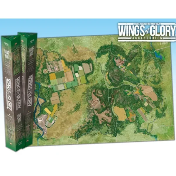 Wings of Glory Countryside Game Mat - Your Source for Gaming Essentials Store