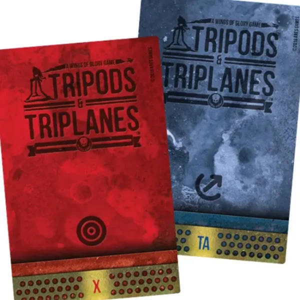 Wings of Glory: Tripods and Triplanes Additional Damage Decks - Your Source for Gaming Essentials Cheap