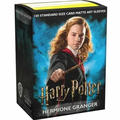 Wizarding World Hermione Granger Matte 100 Standard Size Card Sleeves - Your Source for Gaming Essentials Fashion