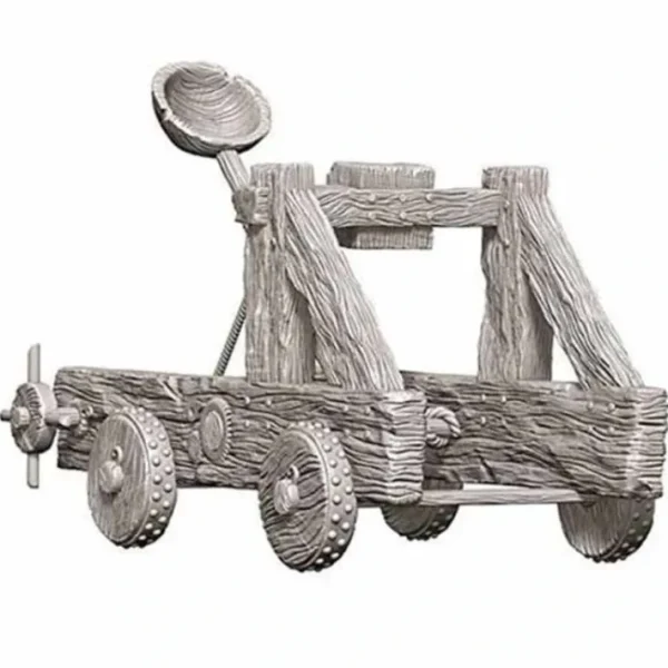 WizKids Deep Cuts Unpainted Miniatures: (W12.5) Catapult - Your Source for Gaming Essentials New