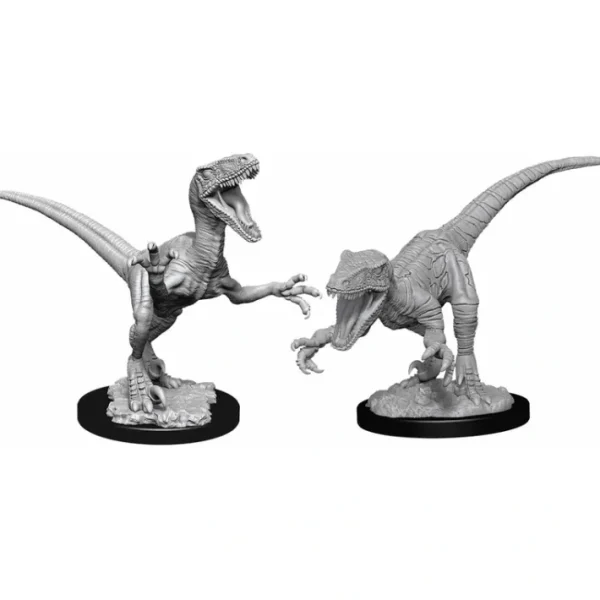 WizKids Deep Cuts Unpainted Miniatures: (W11) Raptors - Your Source for Gaming Essentials Discount