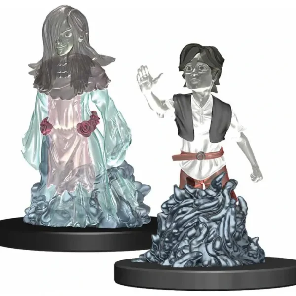 WizKids Wardlings Painted Miniatures: (W3) Ghost: (Male & Female) - Your Source for Gaming Essentials Hot