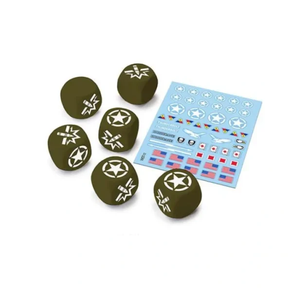 World of Tanks: Miniatures Game Dice and Decal Upgrade Pack - American - Your Source for Gaming Essentials Outlet