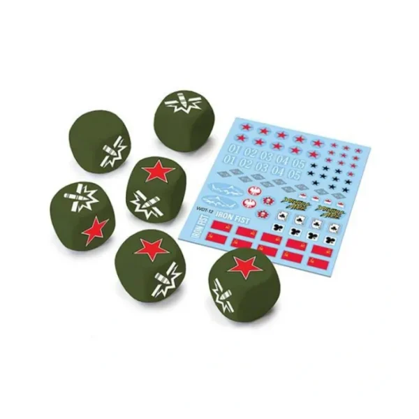 World of Tanks: Miniatures Game Dice and Decal Upgrade Pack - Soviet - Your Source for Gaming Essentials Best Sale