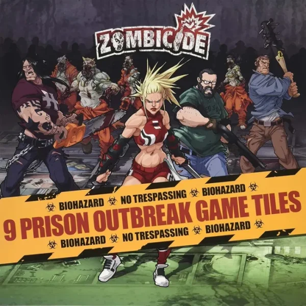 Zombicide: Prison Outbreak Tile Set - Your Source for Gaming Essentials Best